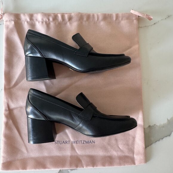 Stuart Weitzman Sleek 60 Loafer - Picture 5 of 6